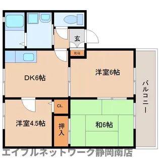 ピアチェーレ【1階】の間取り