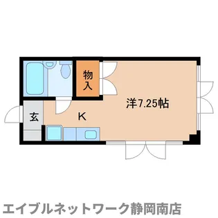 しかハイツ【3階】の間取り