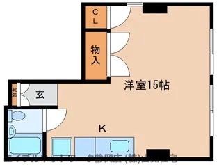 静岡県静岡市葵区材木町【マンション】の間取り