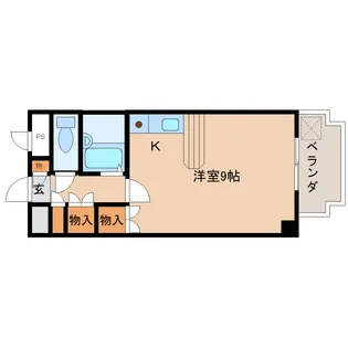 奈良県橿原市四条町【マンション】の間取り