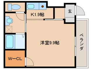 奈良県橿原市新賀町【アパート】の間取り