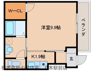 奈良県橿原市新賀町【アパート】の間取り