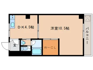 依岡ビル【3階】の間取り
