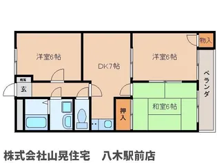 コミュニティーみかど【2階】の間取り