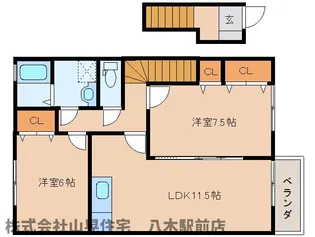マークスC【2階】の間取り