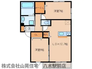 ハイツ ブリエ【3階】の間取り