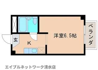 静岡県静岡市清水区追分3丁目【マンション】の間取り