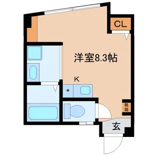 奈良県生駒郡三郷町立野南1丁目【マンション】の間取り