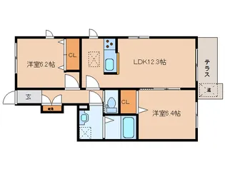 Vivace【1階】の間取り