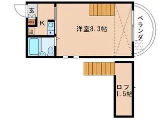 シティパレス21奈良寺町【1階】の間取り