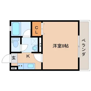 マーキュリー【2階】の間取り