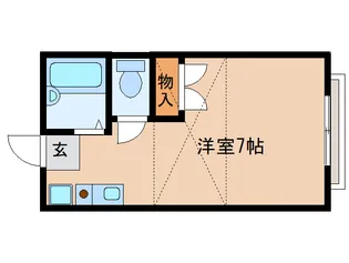 奈良県大和郡山市額田部北町【アパート】の間取り