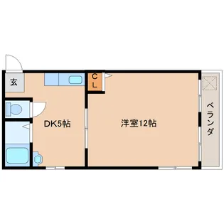 奈良県大和郡山市丹後庄町【マンション】の間取り