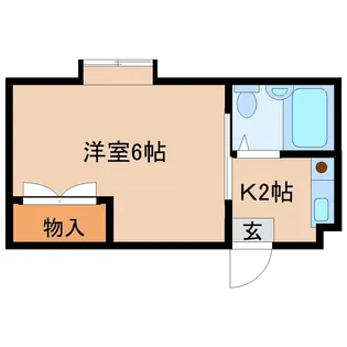 奈良県奈良市鶴舞西町【マンション】の間取り