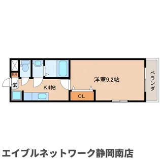 スカイメナー【1階】の間取り