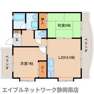 リュミエール【4階】の間取り