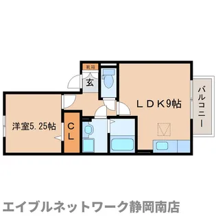 グランシュール【1階】の間取り
