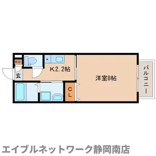 ノエル大谷【205号室】の間取り