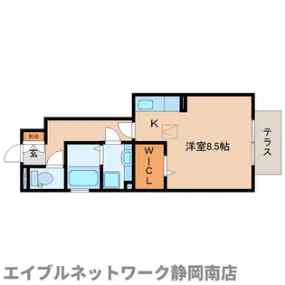 メルベイユ【1階】の間取り
