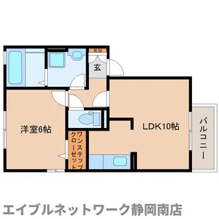 palazzo CONTE(パラッツォコンテ)【2階】の間取り