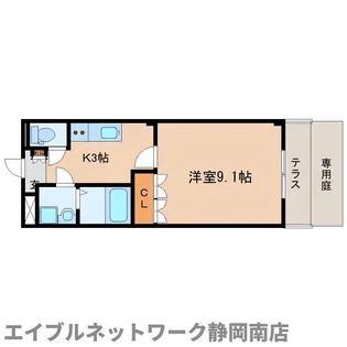 エスプラネード【1階】の間取り