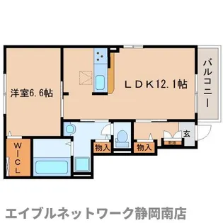 サスナムーン【1階】の間取り