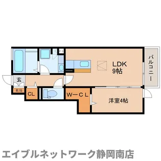 Village黒坂【1階】の間取り