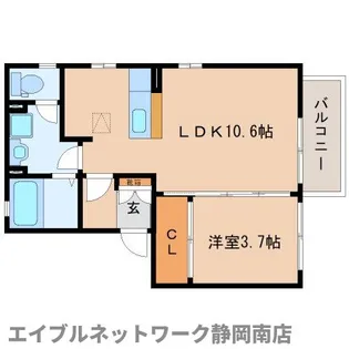 はなみずき C棟【1階】の間取り