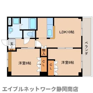 グリーンプレイス【1階】の間取り