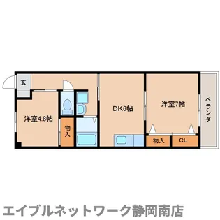 プレステージ【302号室】の間取り