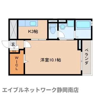 ユネル【3階】の間取り