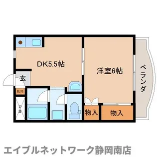 ルミエール90【205号室】の間取り