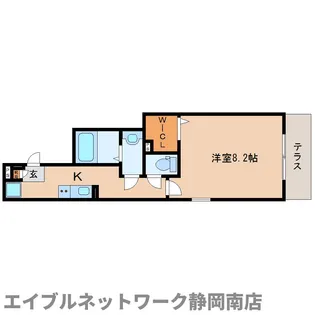 フローラ寿【102号室】の間取り