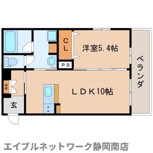 Liens(リアン)【201号室】の間取り