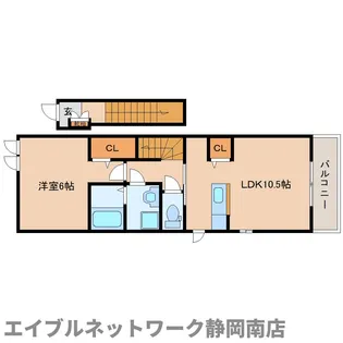 カルムⅠ【2階】の間取り