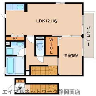 ベラヴィスタ【2階】の間取り