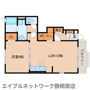 ヴィラ カルム【1階】の間取り