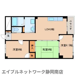 ハイコーポ高松【202号室】の間取り