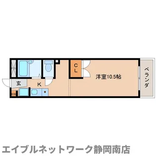 メゾン・ドゥ・アンジュ【203号室】の間取り