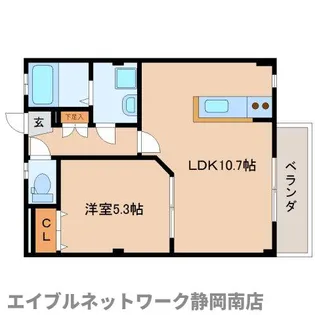 プルミエール【202号室】の間取り