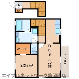 コモド社前【2階】の間取り