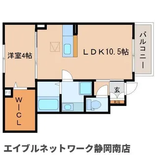 パミドール【1階】の間取り