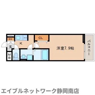 リゼオフラッツ【2階】の間取り