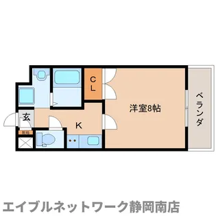 ヴィラコンデッサ中田【305号室】の間取り