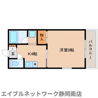 メゾン・ルポ【105号室】の間取り