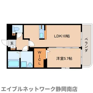 Prelude(プレリュード)【3階】の間取り