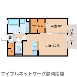 T’sステージ【2階】の間取り
