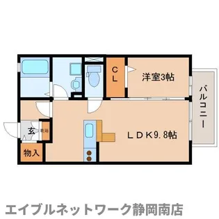 エスポア【2階】の間取り