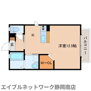 エレヴァートK【205号室】の間取り