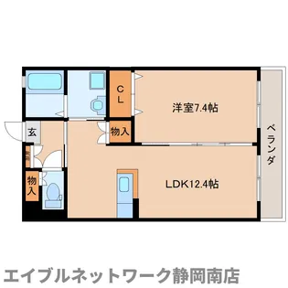 グランストーク西島【3階】の間取り